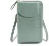 Женская сумка-клатч, кросс-боди, цвет зеленый