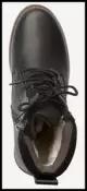 Ботинки, зимние,натуральная кожа, полнота 8, размер 41, черный