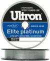 Монофильная леска для рыбалки ULTRON Elite Platinum 0,18 мм, 100 м, 4,0 кг, серебряная, 5 штук
