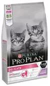 Сухой корм для котят Purina Pro Plan DELICATE KITTEN OPTIDIGEST, с чувствительным пищеварением, с высоким содержанием индейки, 3 шт. х 1.9 кг