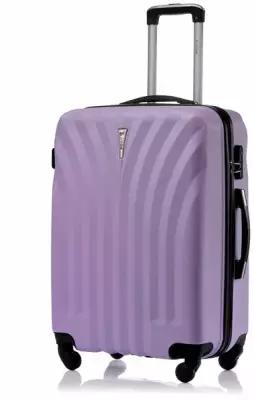 Чемодан L'case Phuket, 74 л, размер M+, фиолетовый