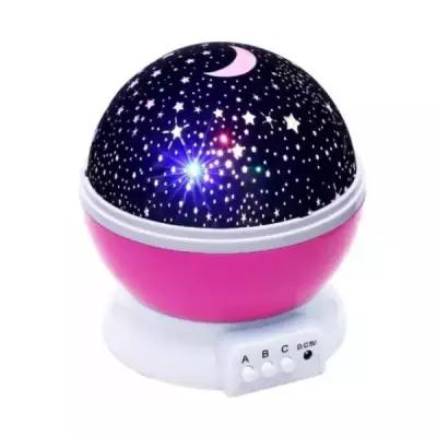 Ночник - проектор звездное небо, светильник для сна вращающийся, лампа детская