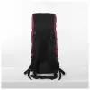 Рюкзак туристический, 80 л, отдел на шнурке, наружный карман, 2 боковые сетки, цвет чёрный/вишня