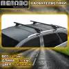 Багажник на крышу HYUNDAI Tucson (TL) 2015- Menabo Tiger на интегрированные рейлинги, черный, с замком, 130 см, (комплект)
