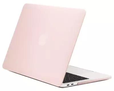 Чехол Crystal Case для MacBook Pro 13" с и без Touch Bar (USB-C) светло-розовый