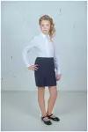 Школьная юбка Инфанта, модель 70321, цвет серый, размер 176-96