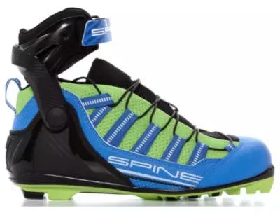 Лыжероллерные ботинки Spine Skiroll Skate NNN (17/1-21) (черный/синий) 42 EU