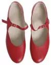 Туфли народные женские, цвет красный (р.36) 1802137