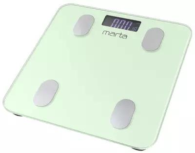 Весы электронные MARTA MT-1683 зеленый нефрит