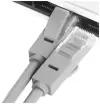 Патч-корд UTP cat.5e 1 Гбит/с RJ45 LAN CCA компьютерный кабель для интернета контакты 24K GOLD (GCR-LNC500), серый, 5.0м