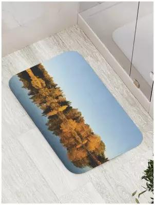 Коврик JoyArty противоскользящий "Осенее отражение" для ванной, сауны, бассейна, 77х52 см