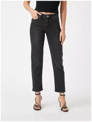 Брюки-джинсы KOTON WOMEN, 2SAL40172MD, цвет: BLACK, размер: 28 32