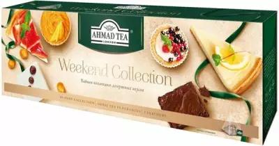 Чайный набор Ahmad Tea Ассорти "Weekend Collection" в пирамидках