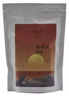 Черный чай с ягодами годжи, клубникой и кэробом (black tea) Royal Forest | Роял Форест 75г