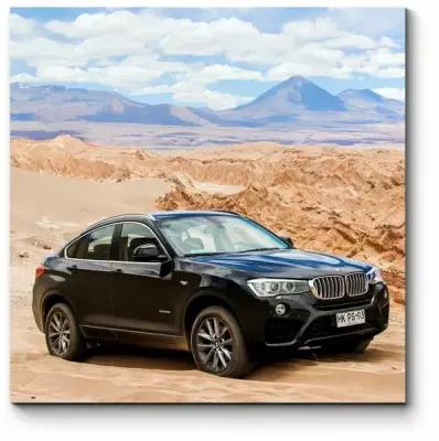 Модульная картина BMW Х4 в пустыне20x20