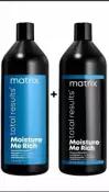 Matrix Total Results Moisture Me Rich Шампунь 1000 мл и Кондиционер 1000 мл для увлажнения волос
