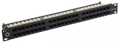Коммутационная панель 5bites PPU55-06 UTP / 5E / 48P / Krone / 110 / Dual Idc / 1U / 19