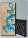 Доска Садху для Йоги с гвоздями, УФ печать фэнтези море мифические существа дракон - 3166 шаг 10мм