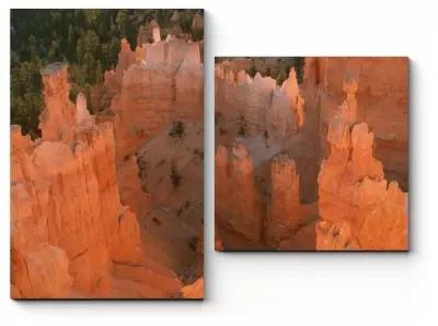 Модульная картина Крутой каньон180x135