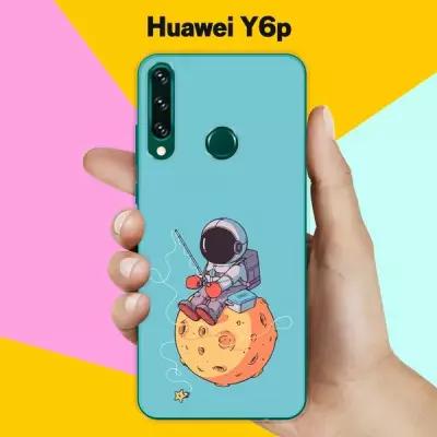 Силиконовый чехол на Huawei Y6p Рыбалка / для Хуавей У6п