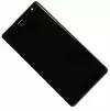 Дисплей для Nokia 730, 735 Lumia модуль в сборе с тачскрином <черный>