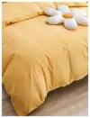 Комплект постельного белья ALANNA de Luxe/ Солнышко/ 1.5 Спальный на резинке/ 100% Хлопок/ ткань Сатин/ плотность 150 мг