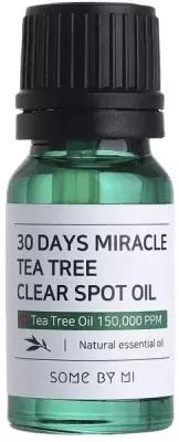 Масло SOME BY MI с экстрактом чайного дерева для точечного применения Tea Tree Clear Spot Oil, 10 мл
