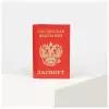 Обложка для паспорта, красный