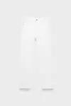 Джинсы классические DENIMIST lucy long bf jean white wash, размер 28, белый
