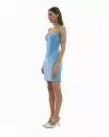 Платье Sorelle Bustier голубое, XS