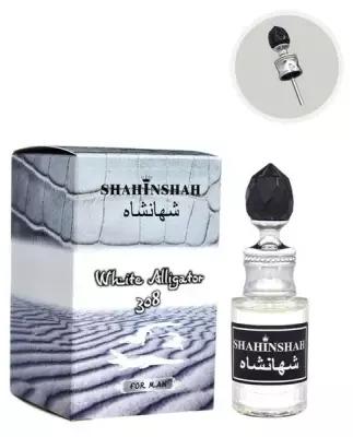Арома-масло для тела мужское серия “Shahinshah” White Alligator, 10 мл