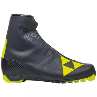 Детские лыжные ботинки Fischer Carbonlite Classic 2021-2022, р.46, черный