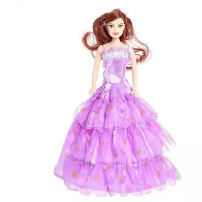 Кукла-модель «Даша» в платье, микс