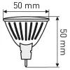 Лампа светодиодная ЭРА Б0020547, GU5.3, MR16, 8 Вт, 4000 К