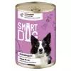 Консервы Smart Dog для взрослых собак и щенков кусочки кролика в нежном соусе 850 г