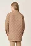 Куртка Baon, размер 134, коричневый, бежевый