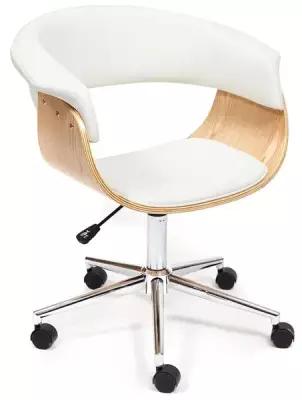 Компьютерное кресло TetChair Vimta офисное, обивка: искусственная кожа, цвет: натуральный/белый