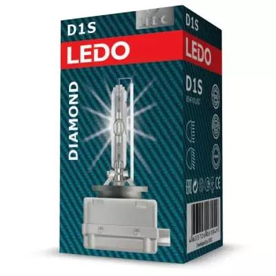 Лампа ксеноновая головного света D1S PK32d-2 5000K Diamond 12V 35W Картон 1 шт 85410LXD, LEDO 85410LXD