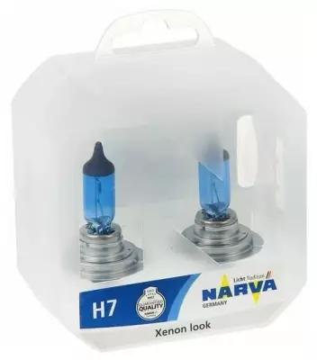 NARVA 48607 Лампа NARVA 48607 H7 12V 55W Range Power White 4500 K BOX 2 шт