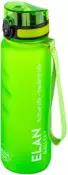 Бутылка для воды / спортивная бутылка / питьевая бутылка / для холодных и горячих напитков 1000 мл 7,8х7,8х28,5 см Elan Gallery Style Matte, зеленая