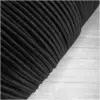 Эластичная черная круглая резинка шляпная для рукоделия, шитья, тесьма эластичная для творчества, шнур шляпный эластичный резиновый круглый, 2.5мм, 3м