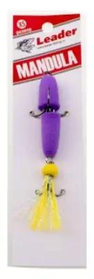 Next Fishing Accord, Мандула классическая, XS, 60мм, 3шт, #060, фиолет.-фиолет.-желтый