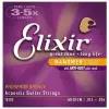 Elixir 16102 NANOWEB Комплект струн для акустической гитары, 13-56, Medium, фосфорная бронза