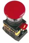 Кнопка AEAL-22 «Грибок» d22мм 1з+1р 240В с фиксацией красн. IEK BBG60-AEAL-K04