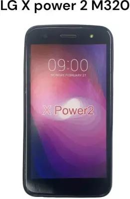 Накладка для телефона LG X Power 2 [M320] Черный силикон