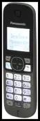 Радиотелефон Panasonic KX-TG6822 серый металлик