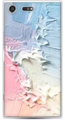 Силиконовый чехол "Фруктовое мороженное" на Sony Xperia XZ Premium / Сони Иксперия ХЗ Премиум