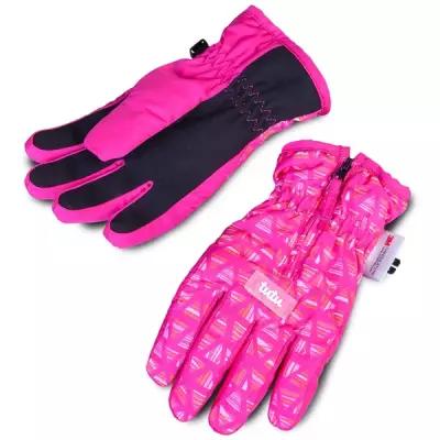 Перчатки TuTu, размер 17(11-12), розовый