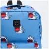 Рюкзак, отдел на молнии, наружный карман, цвет голубой, «Акулы»