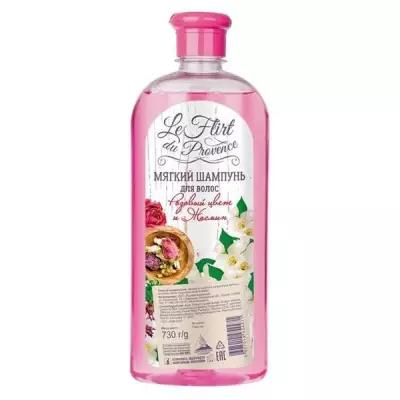 Шампунь для волос Le Flirt Du Provence розовый цвет и жасмин, 730 мл 7054829